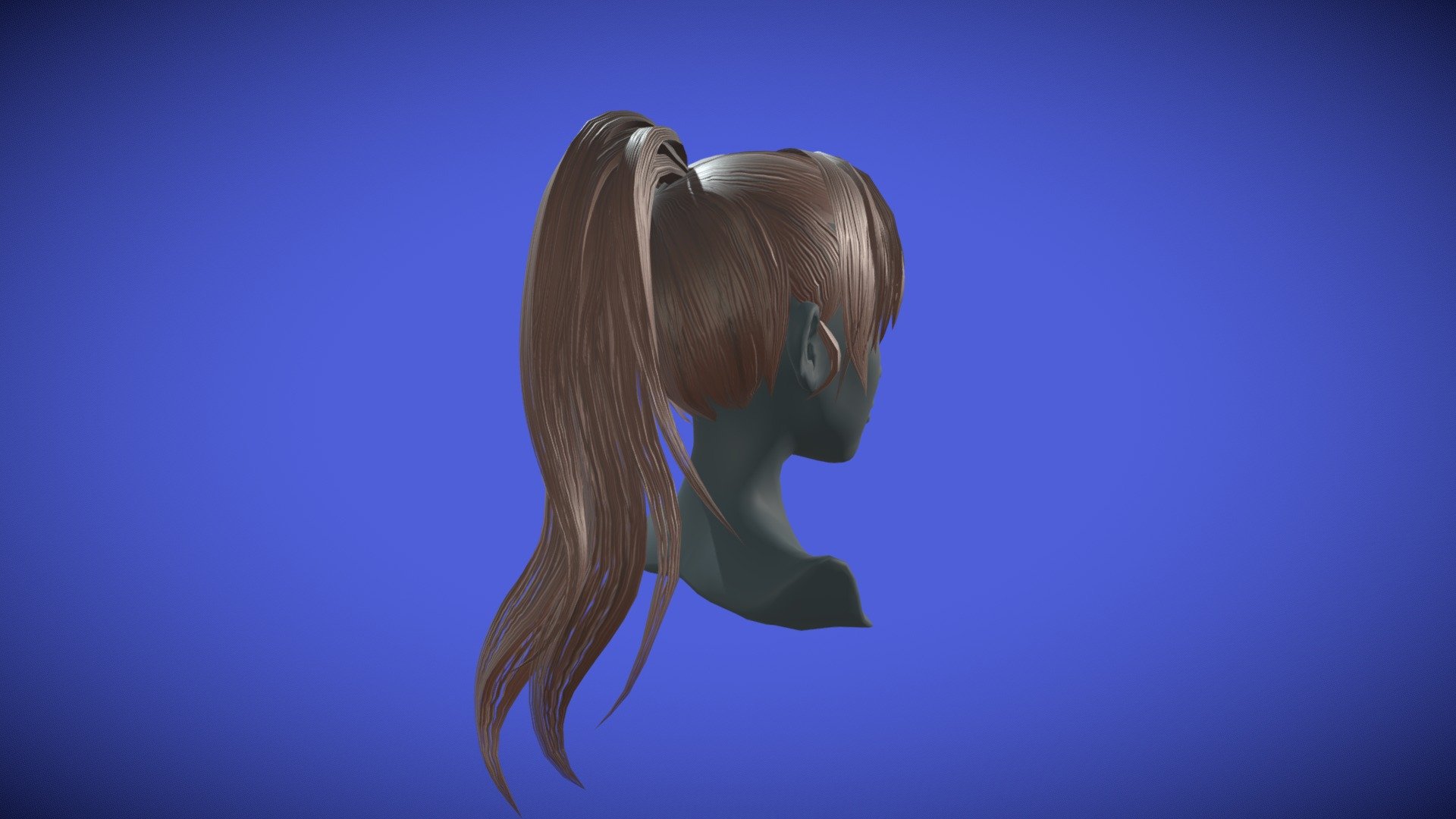 Hair 3d model