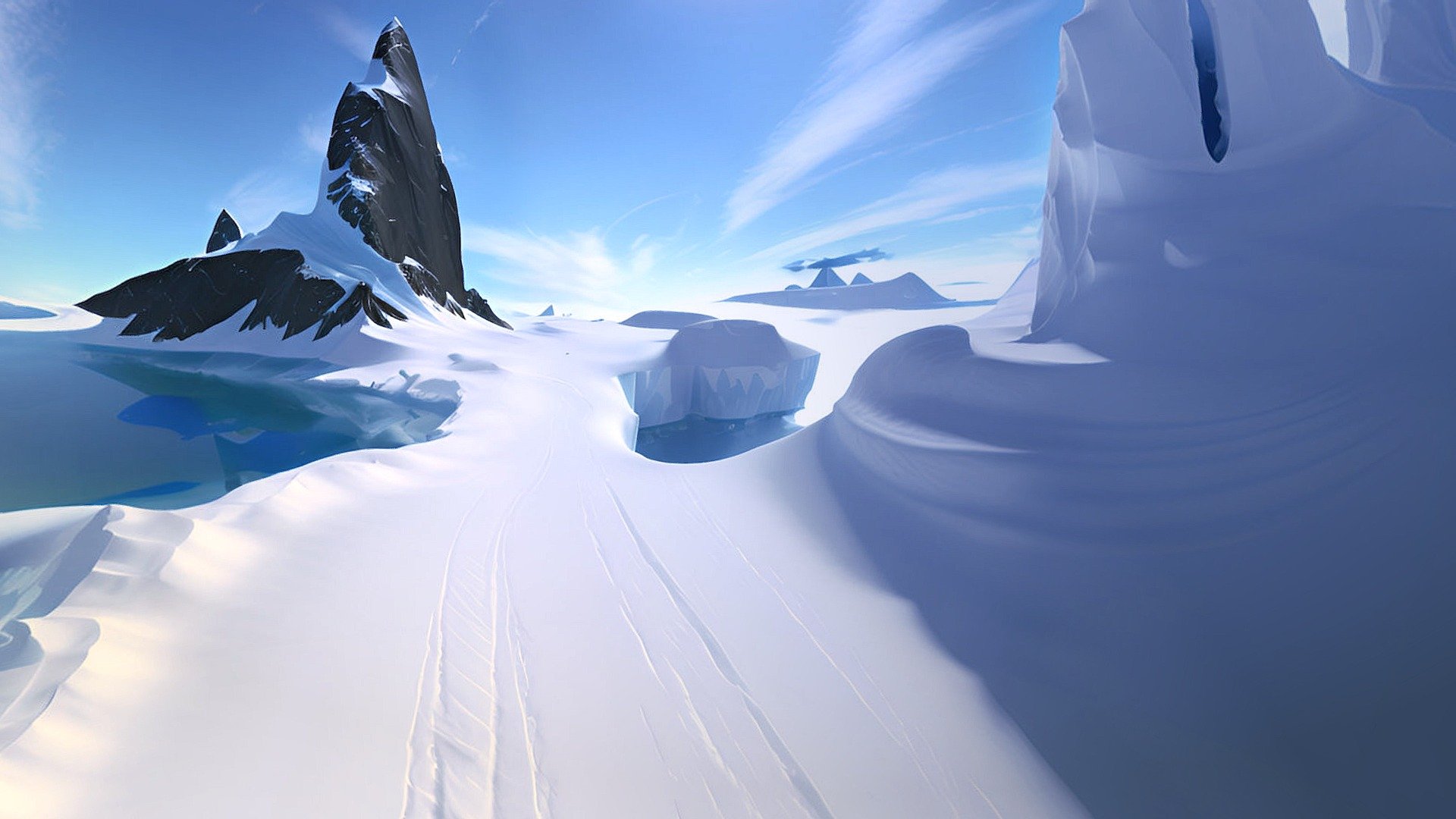 Immersing into Antarcticas Ice Realm 3d model