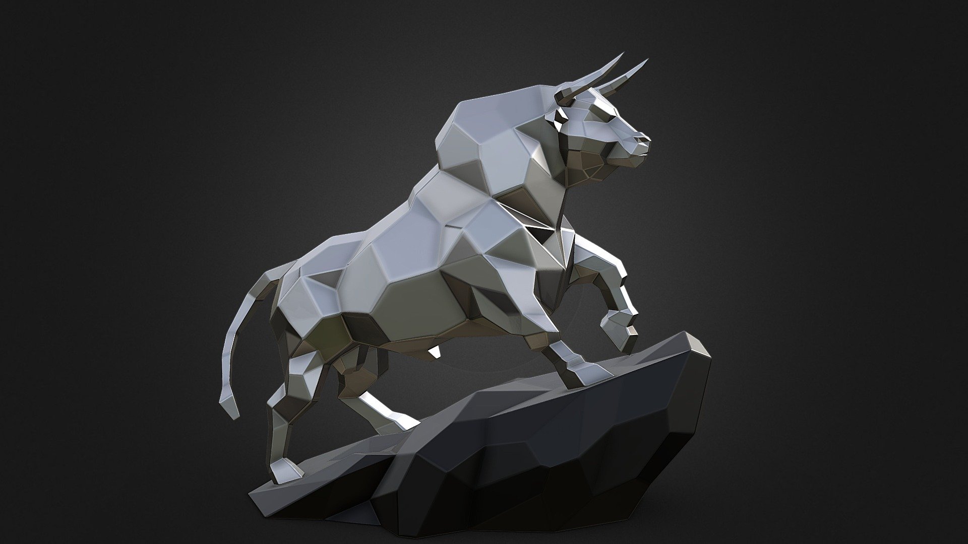 bull 3d model