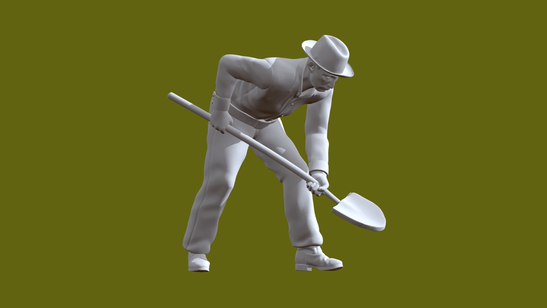 MAN FIGURE 3d model