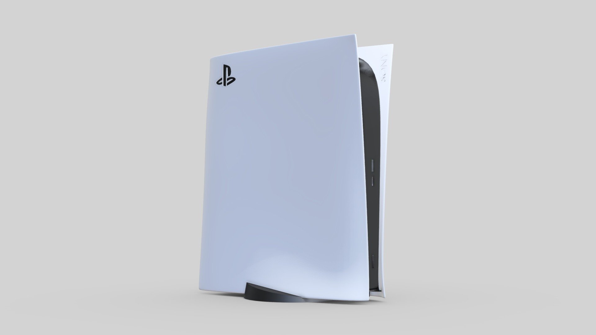 Playstation 5 Digital Edition 3d model