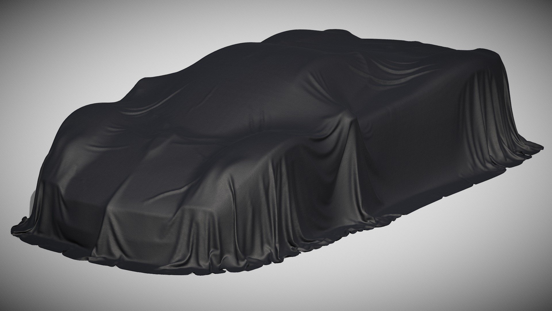 Car Cover hypercar 3d model