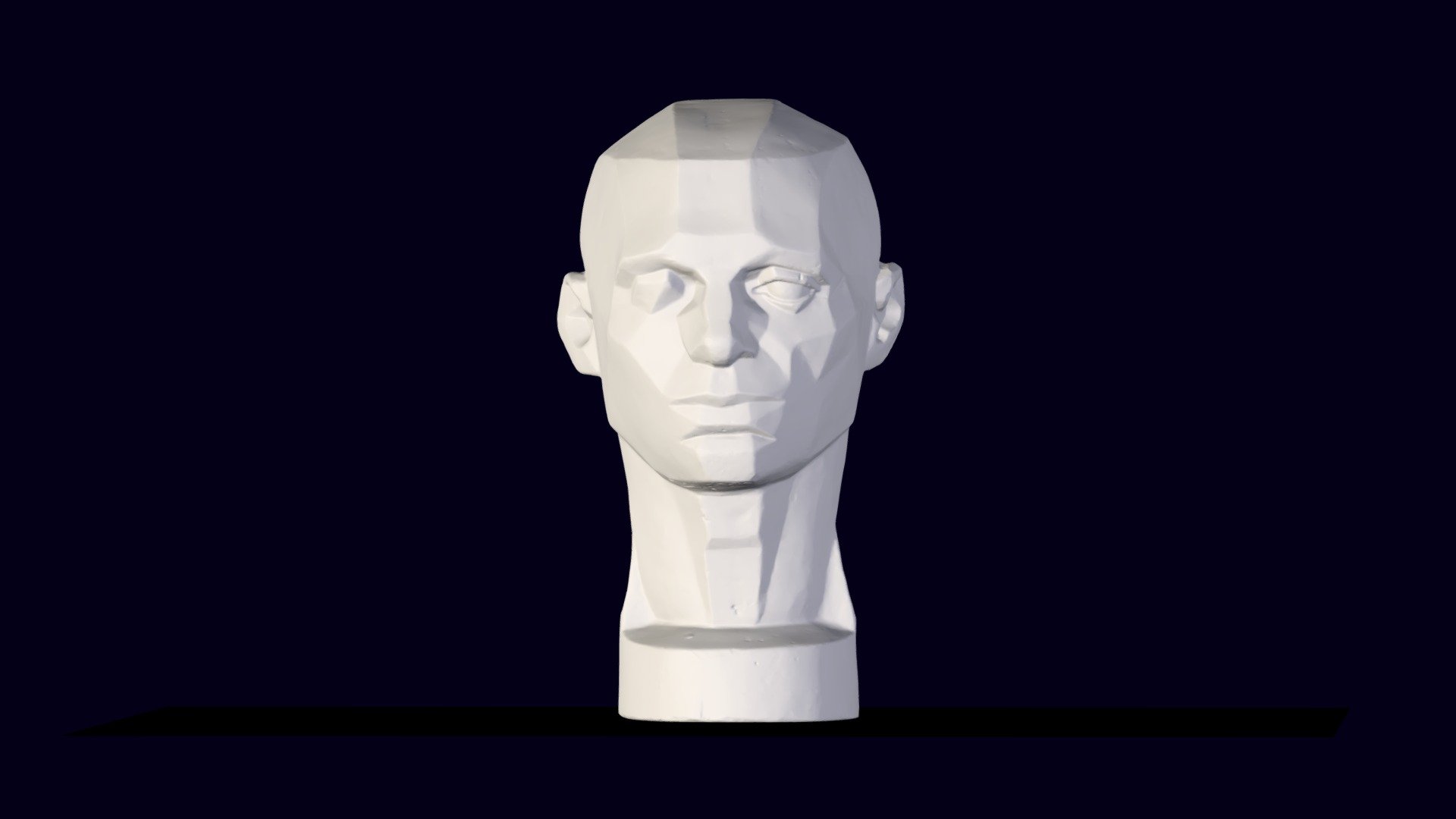 planes of the head 3d model