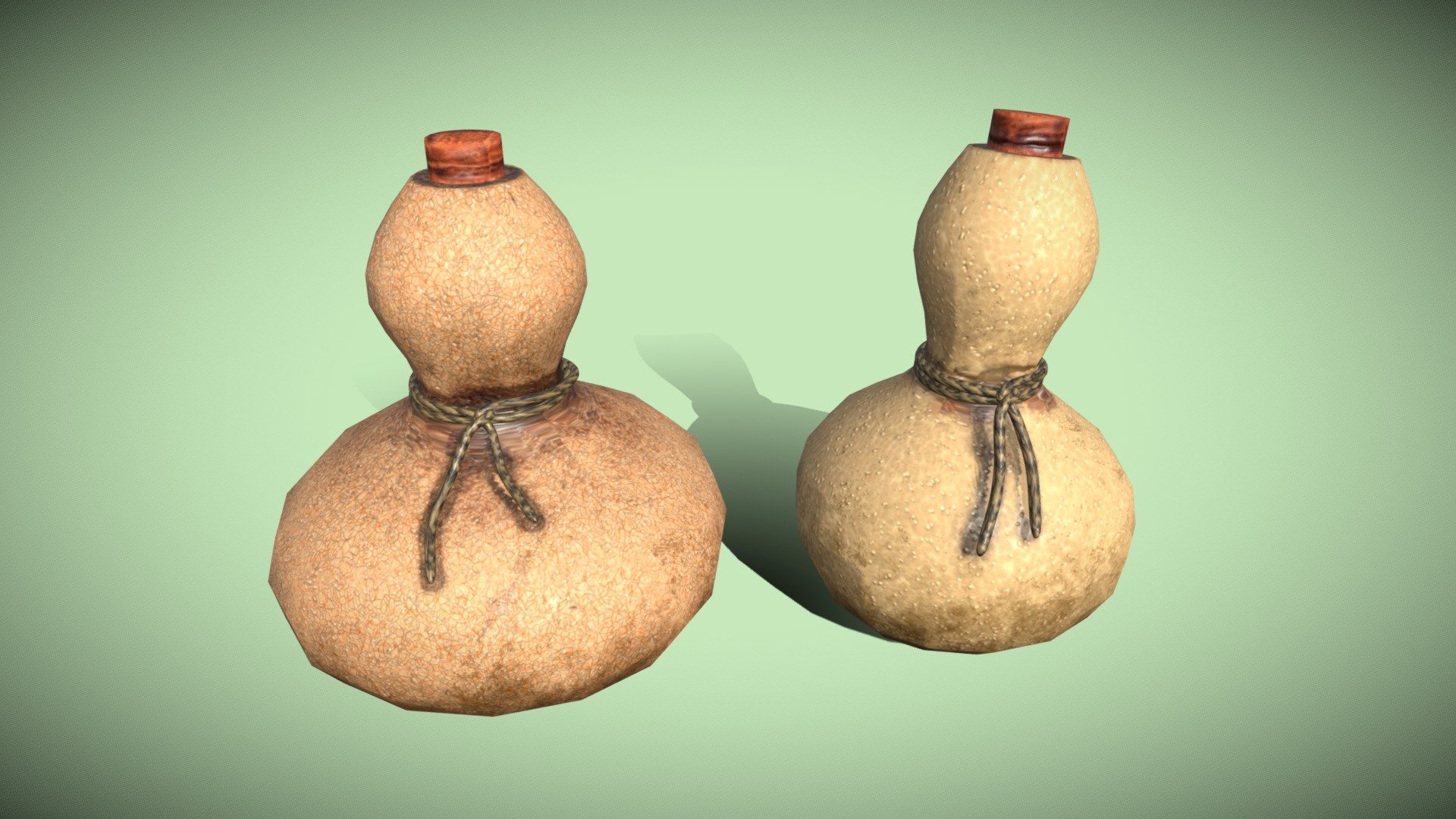 Gourd Bottle 3d model