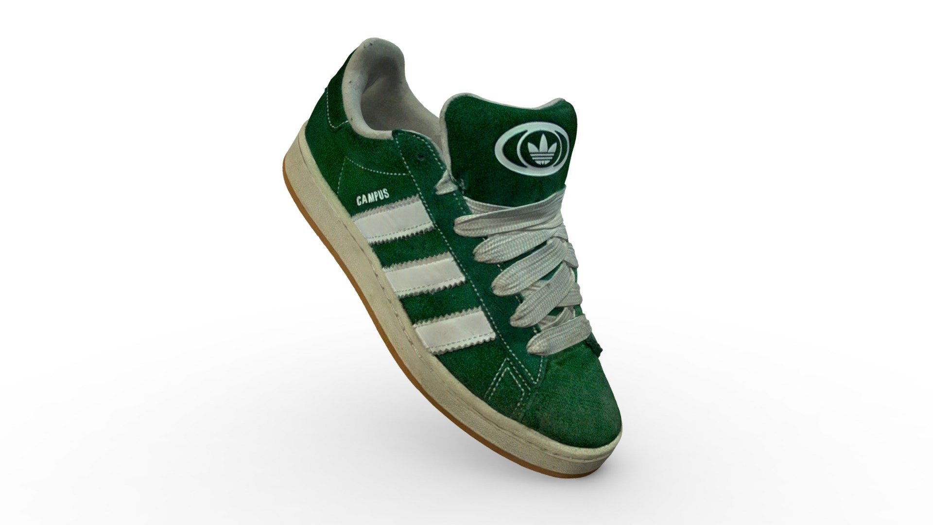 Adidas Campus 00s green 3d model