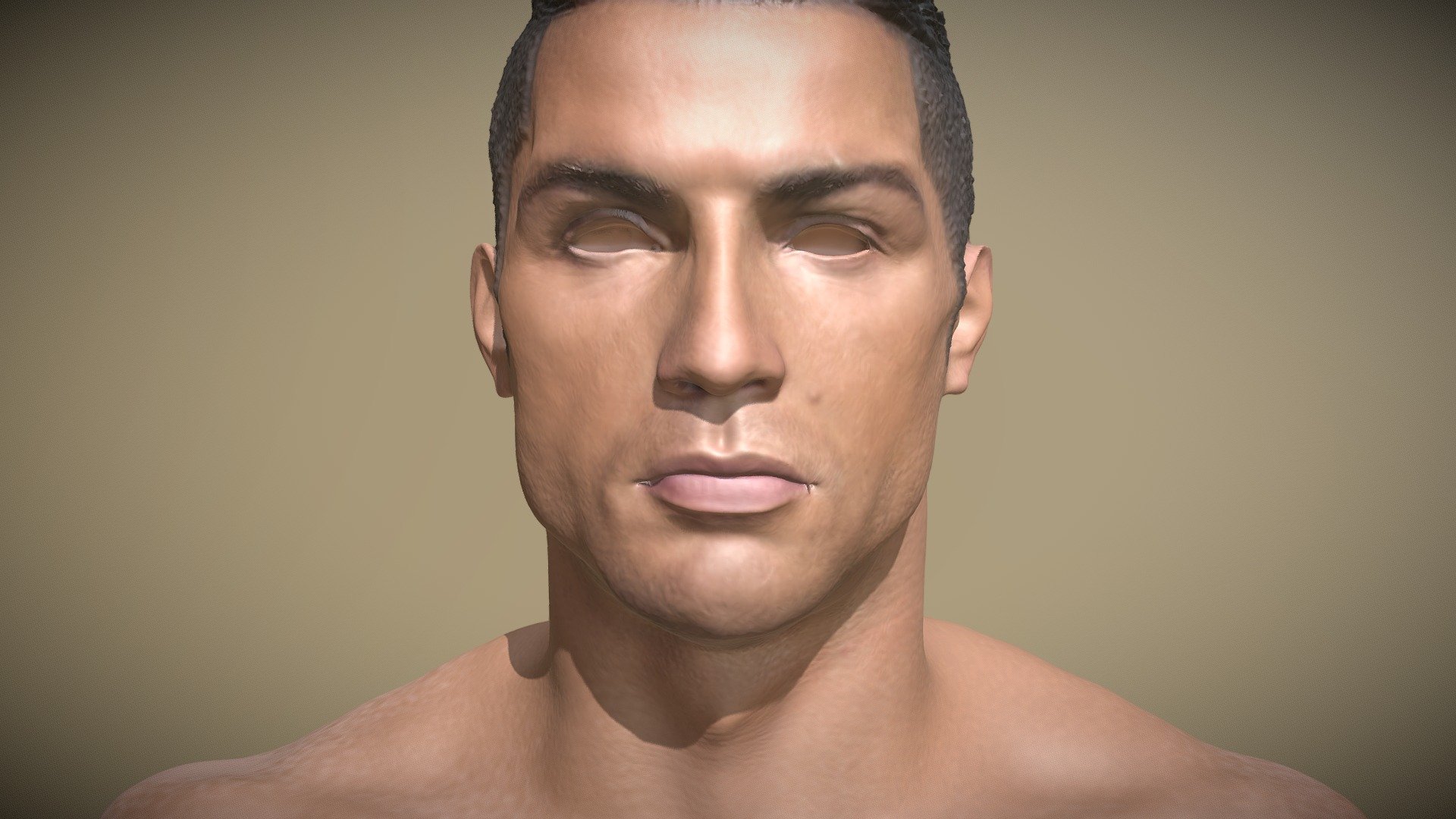 cristiano ronaldo 3d model