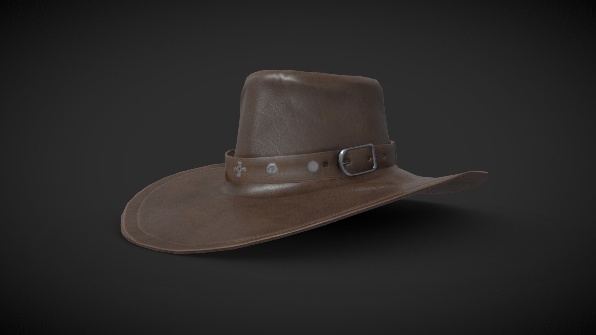 Cowboy hat 3d model