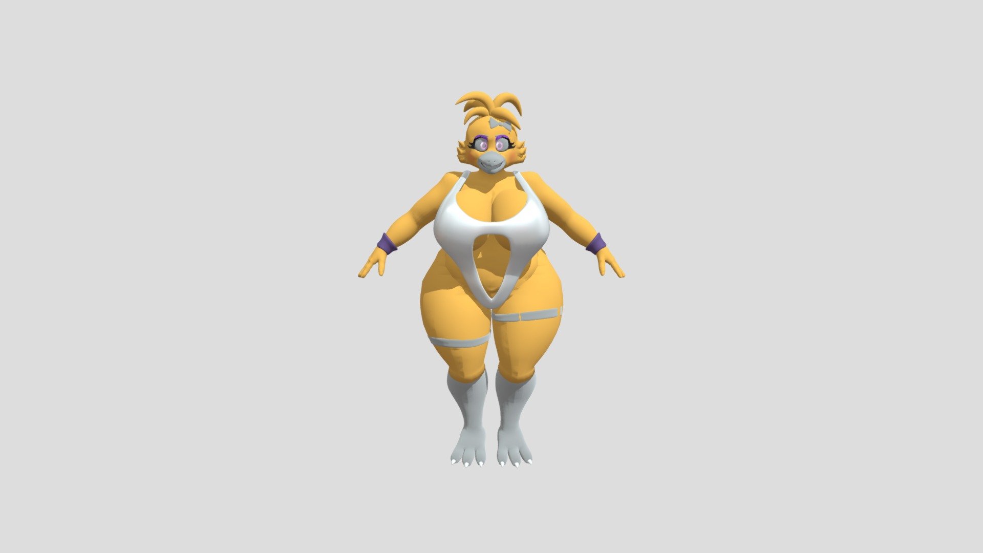 Felixs Chica V1 3d model