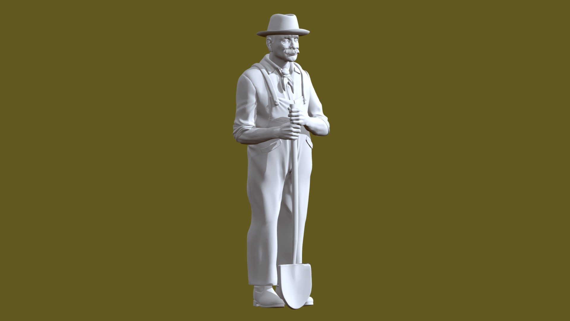 MAN FIGURE 3d model