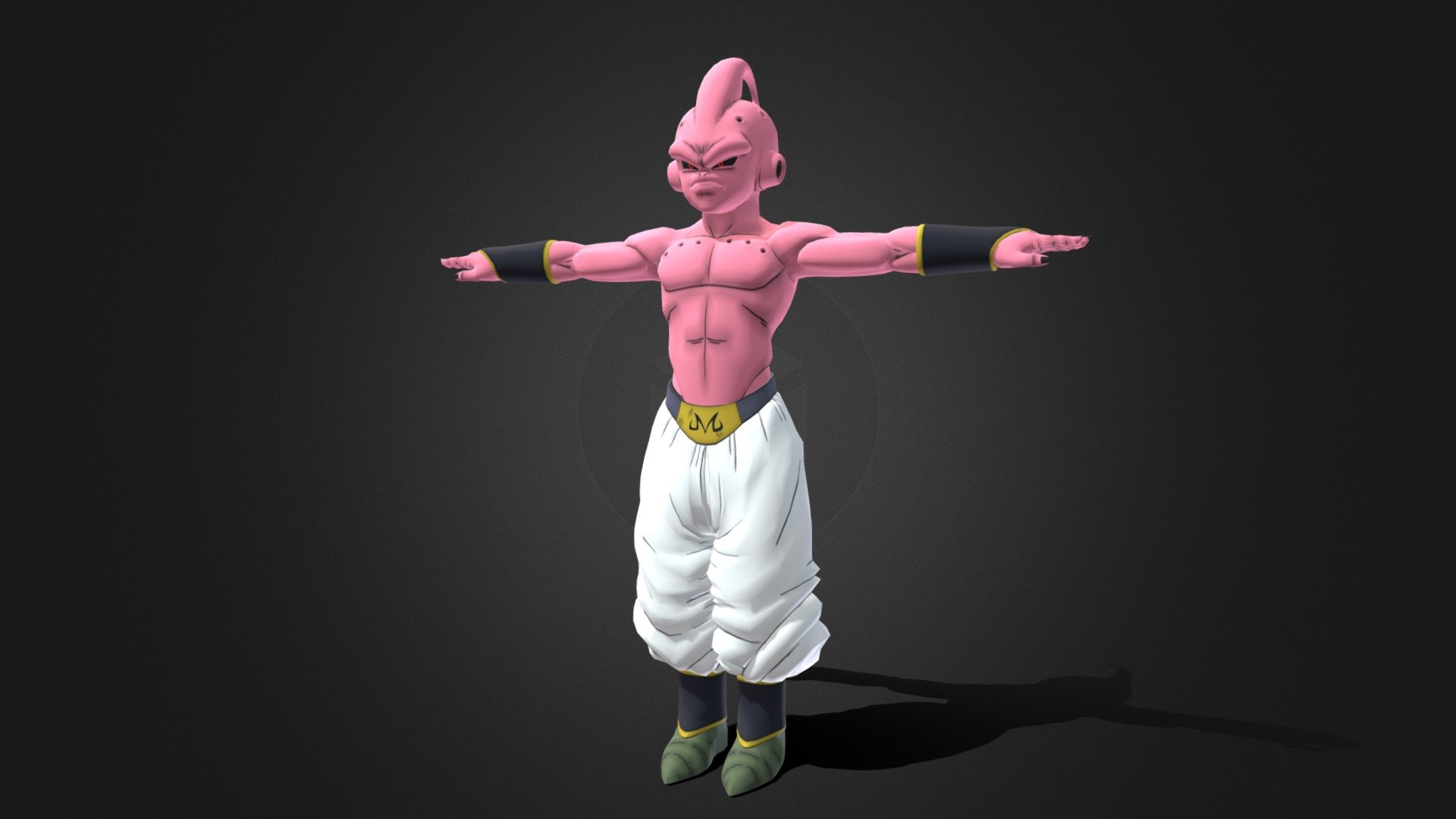 Kid Buu 3d model