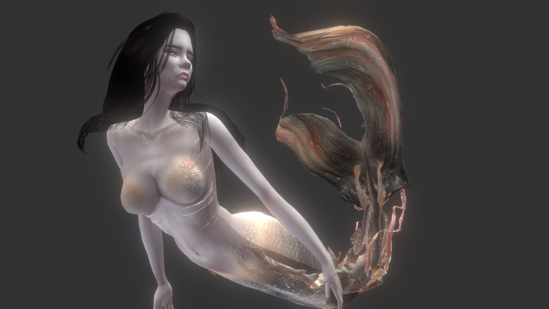 Mermaid 3d model