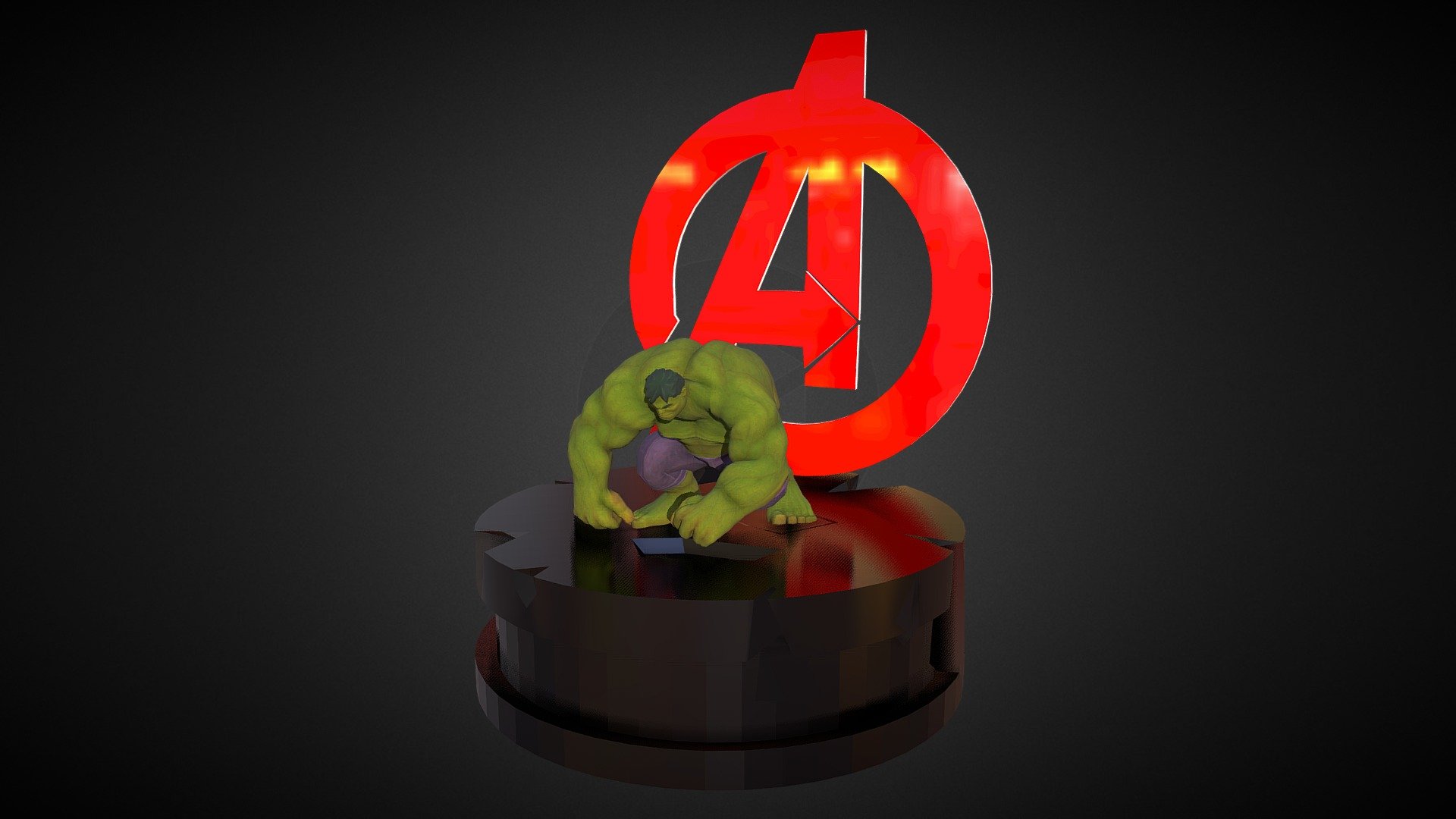 Hulk 3d model