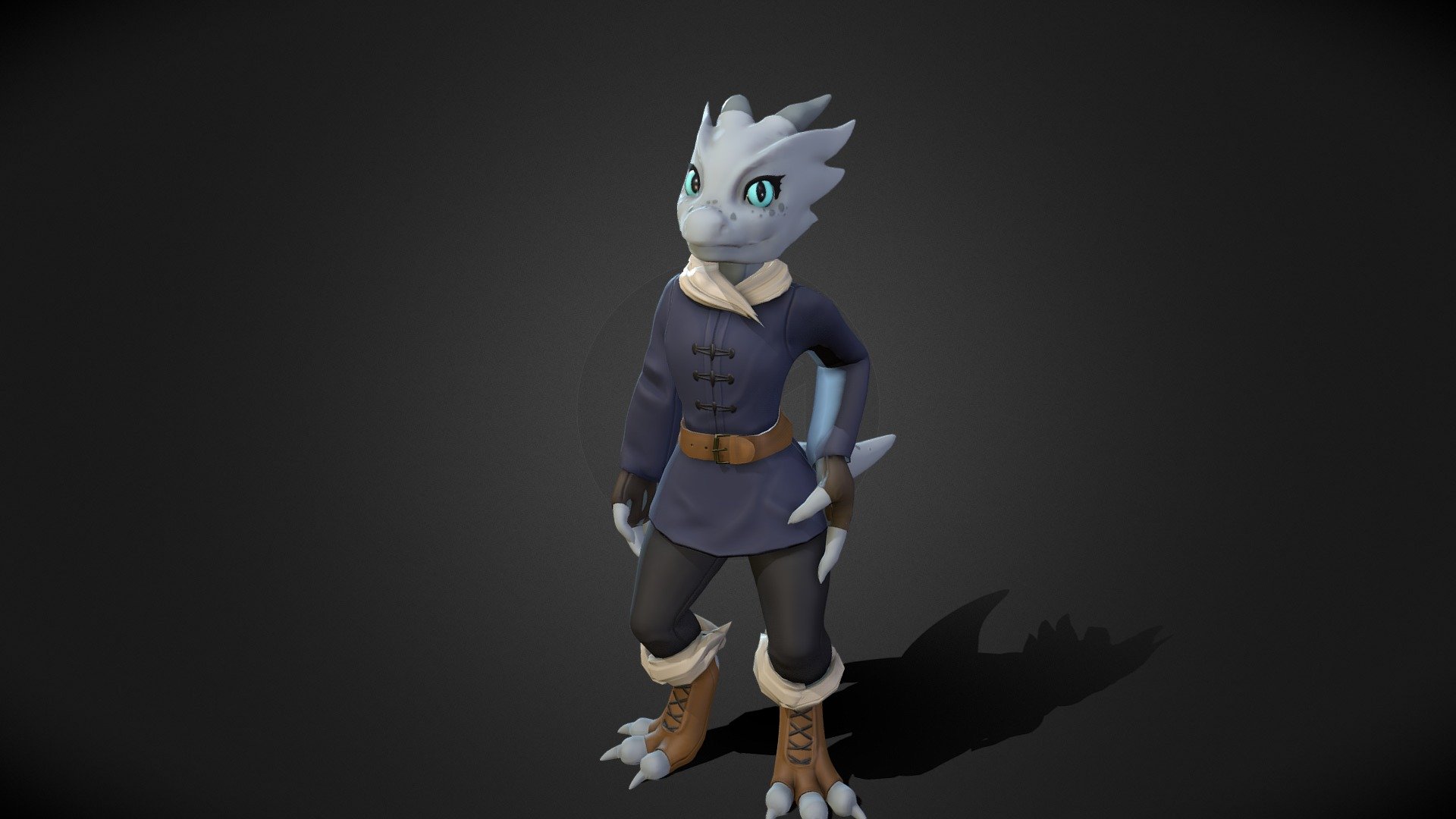 Kobold Character 3d model