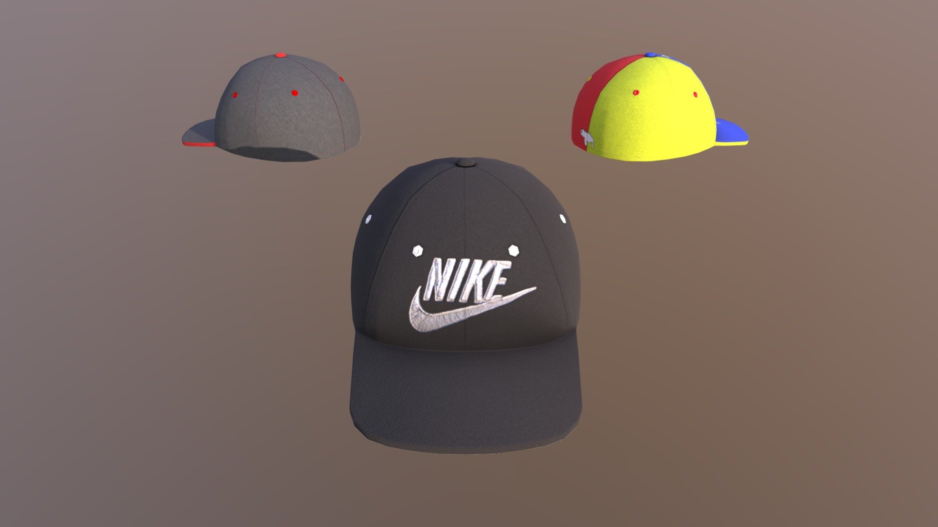 Gorras 3d model