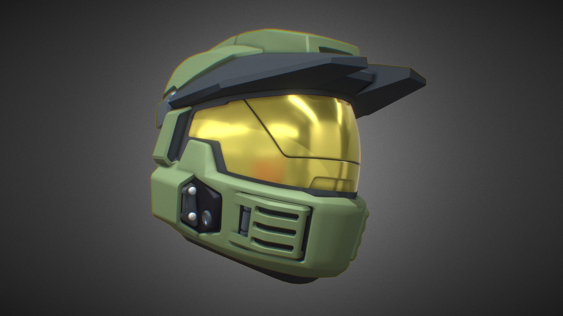 Mjolnir MKV-Gamma Helmet 3d model