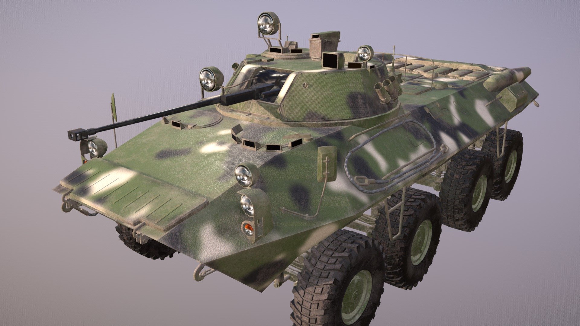 BTR-90 3d model