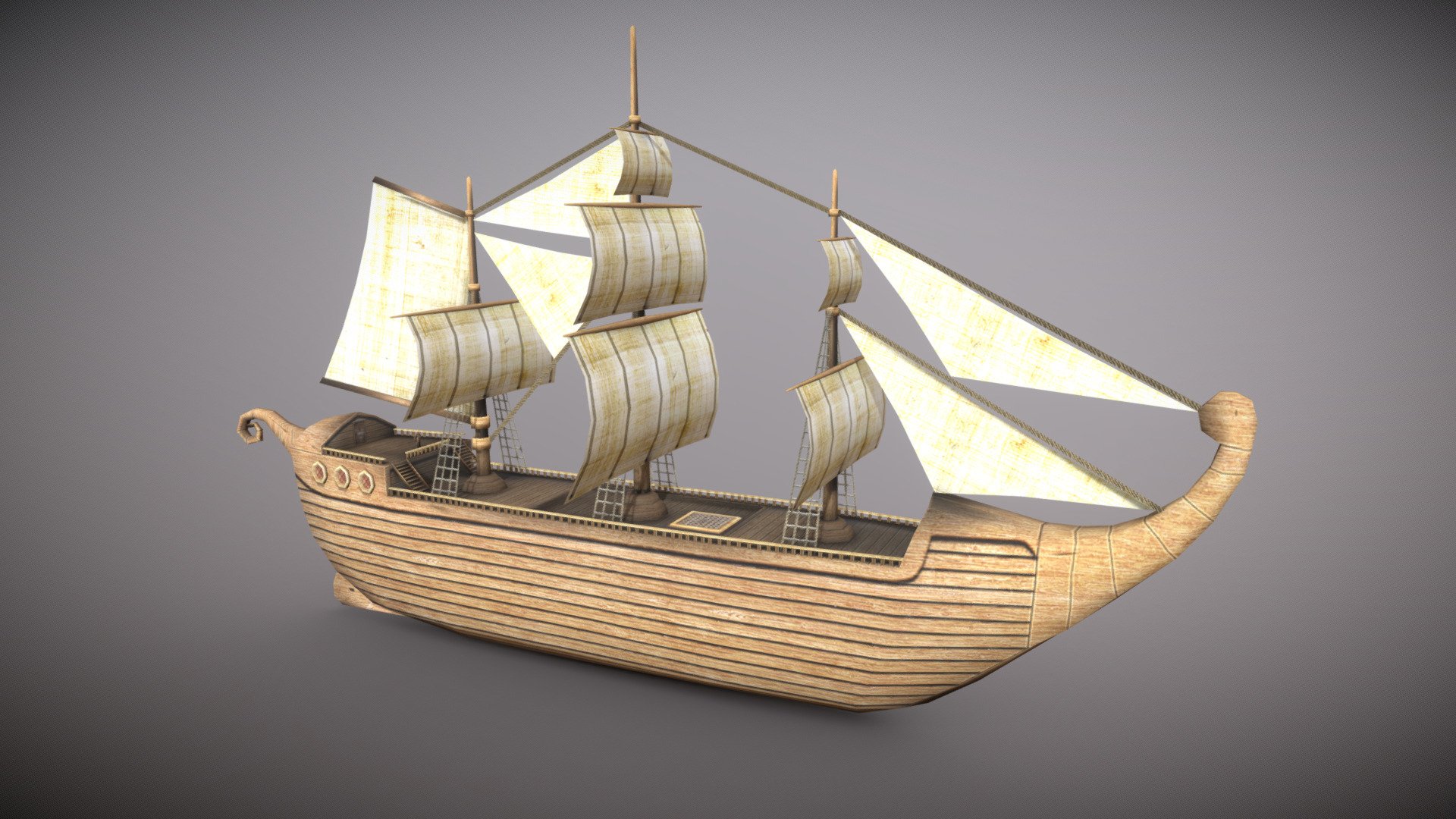 Eastern Isle Corsair 3d model