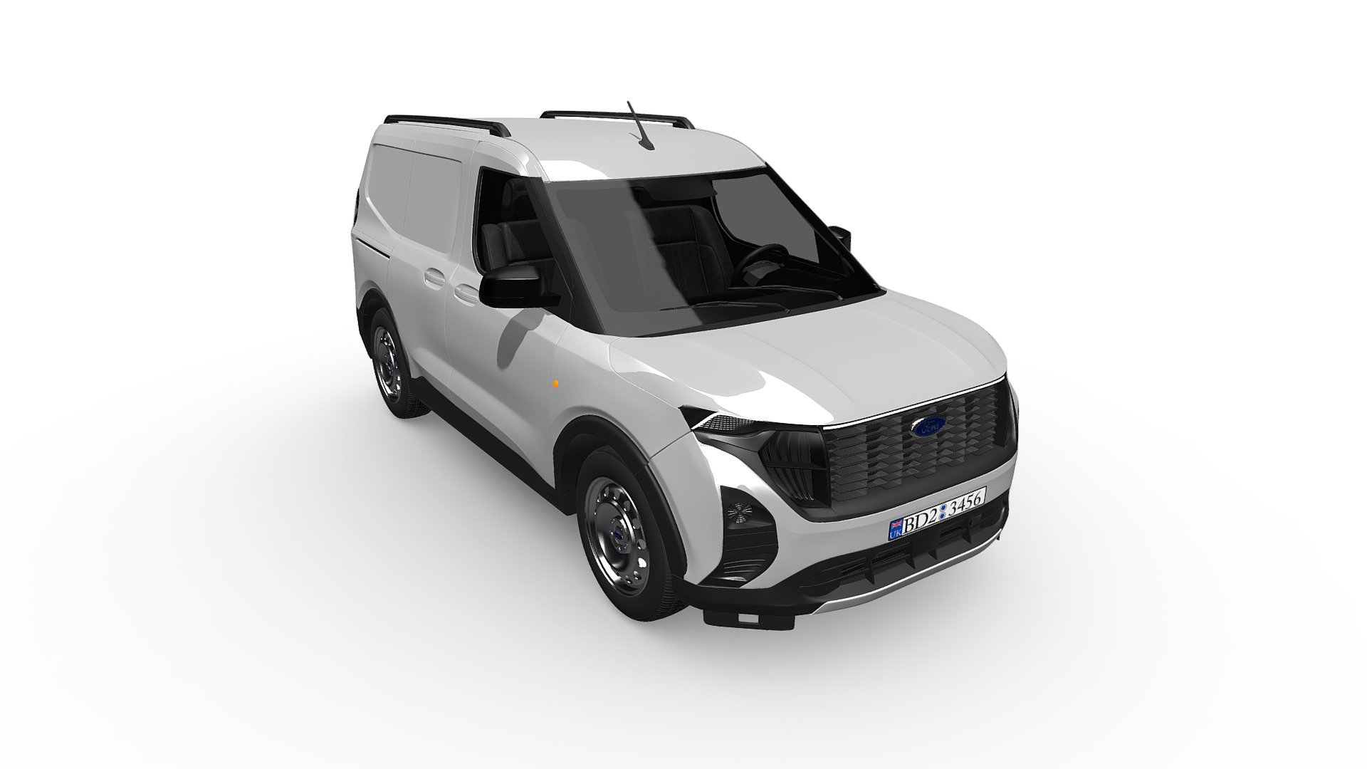 All-New Ford Transit Courier Active 3d model