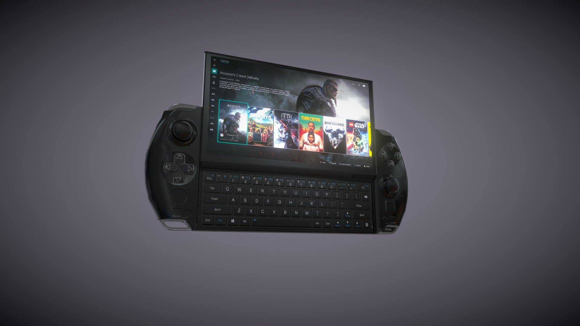 GPD Win 4 3d model