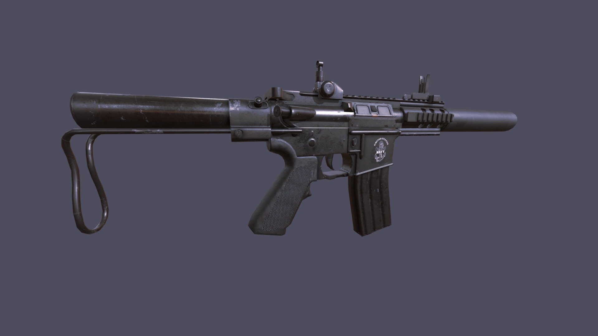 Micro M4 3d model