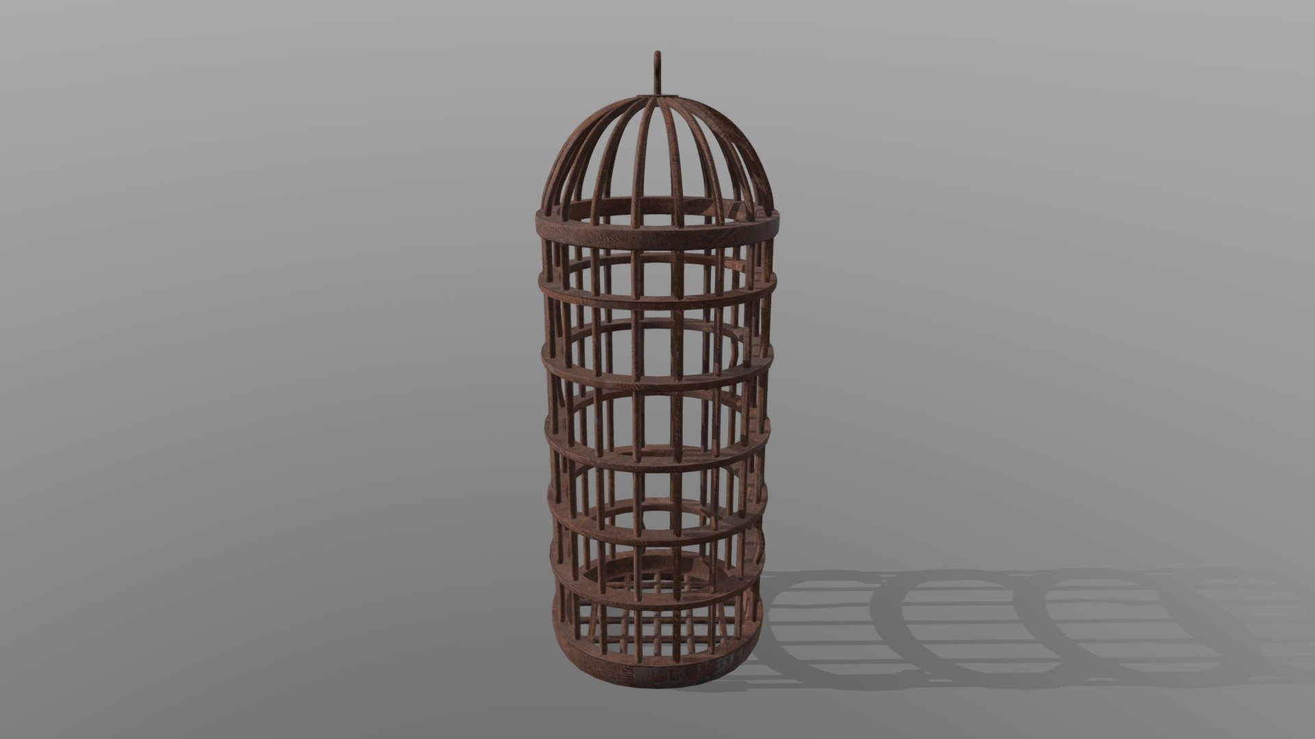 Medieval Prison Cage 3d model