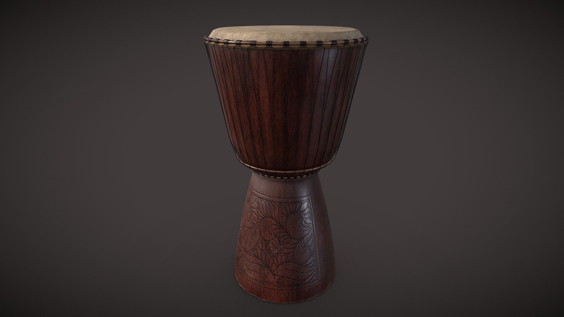 Djembe Drum 3d model