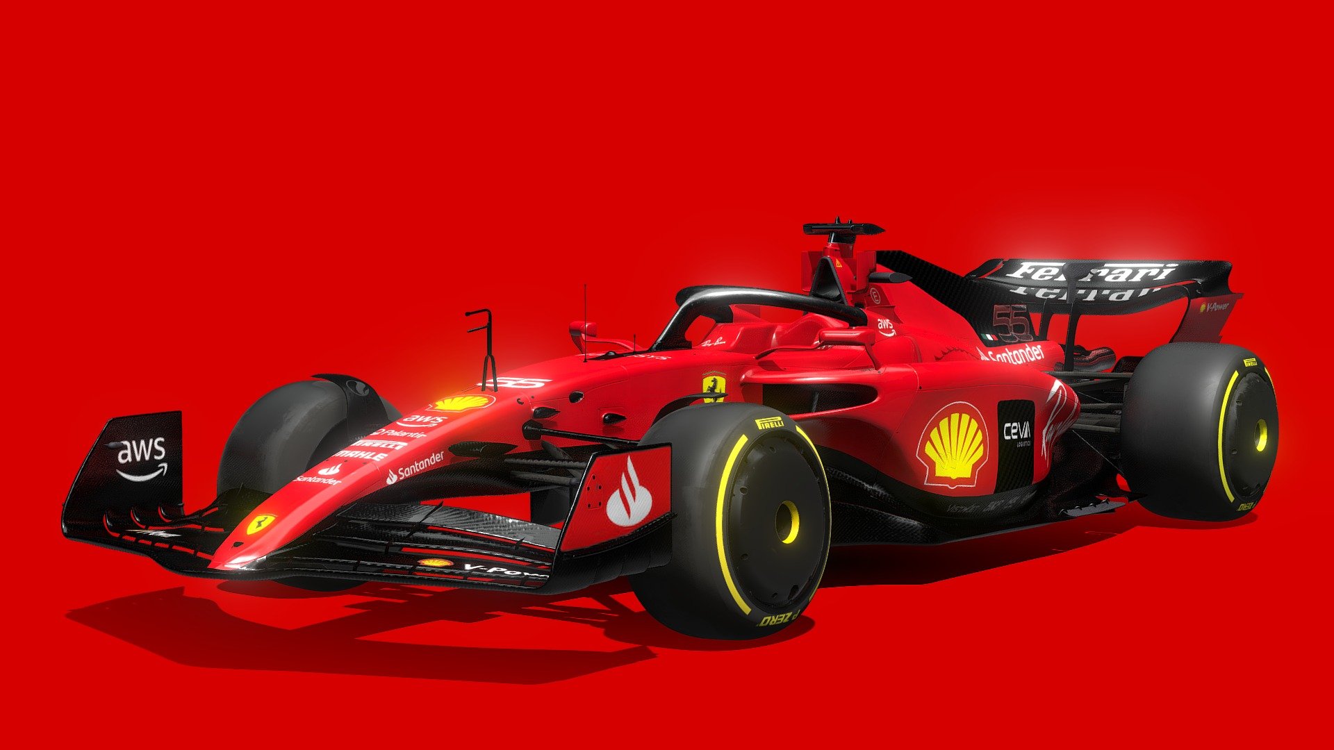 Ferrari SF23 3d model