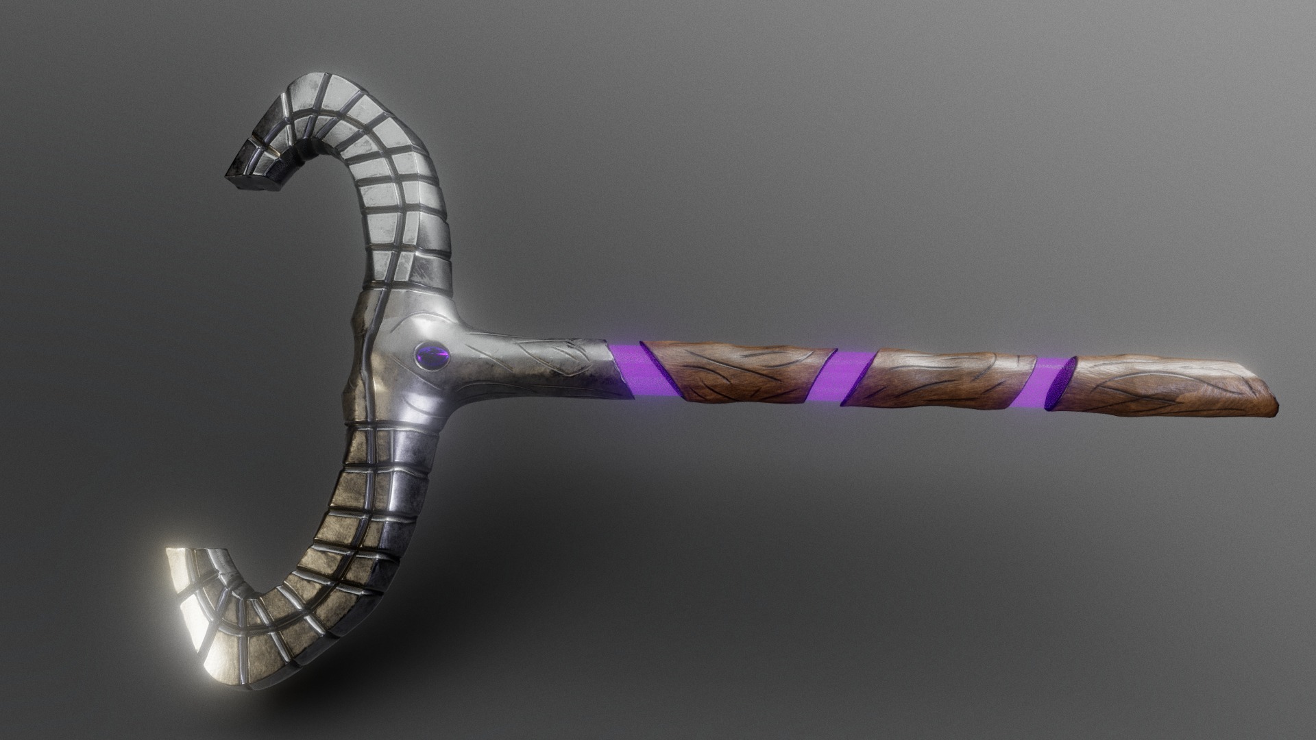 Broken Staff 3d model