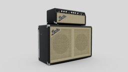 Black Vintage 1964 Fender Bassman