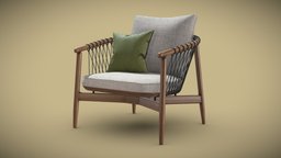 Crosshatch Lounge Chair