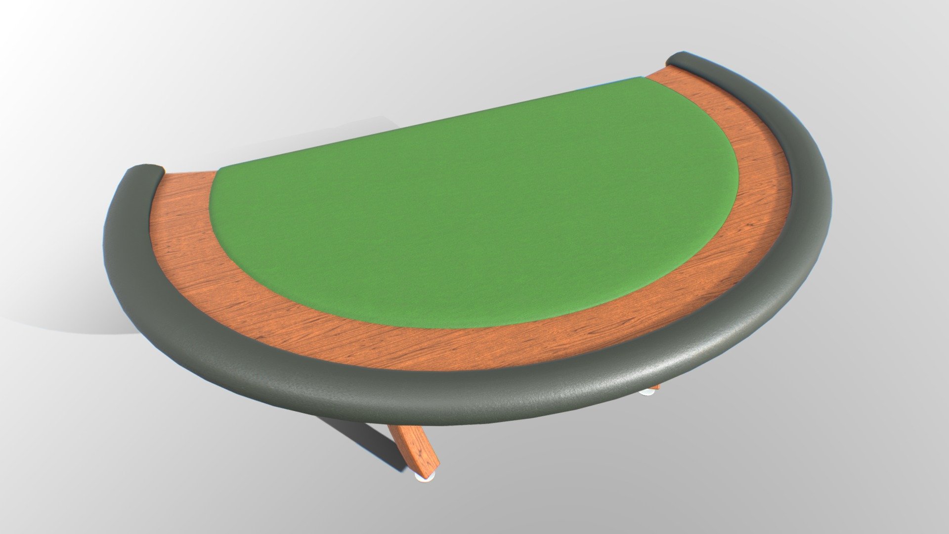 HalfTable 3d model