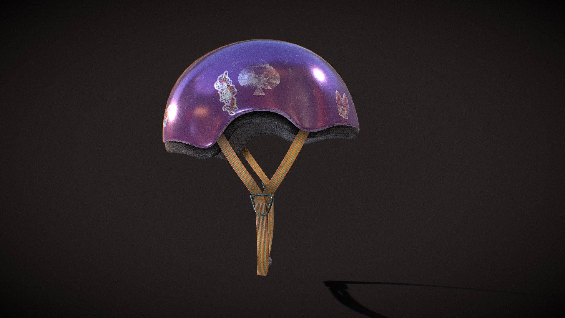 Skate Helmet test 3d model