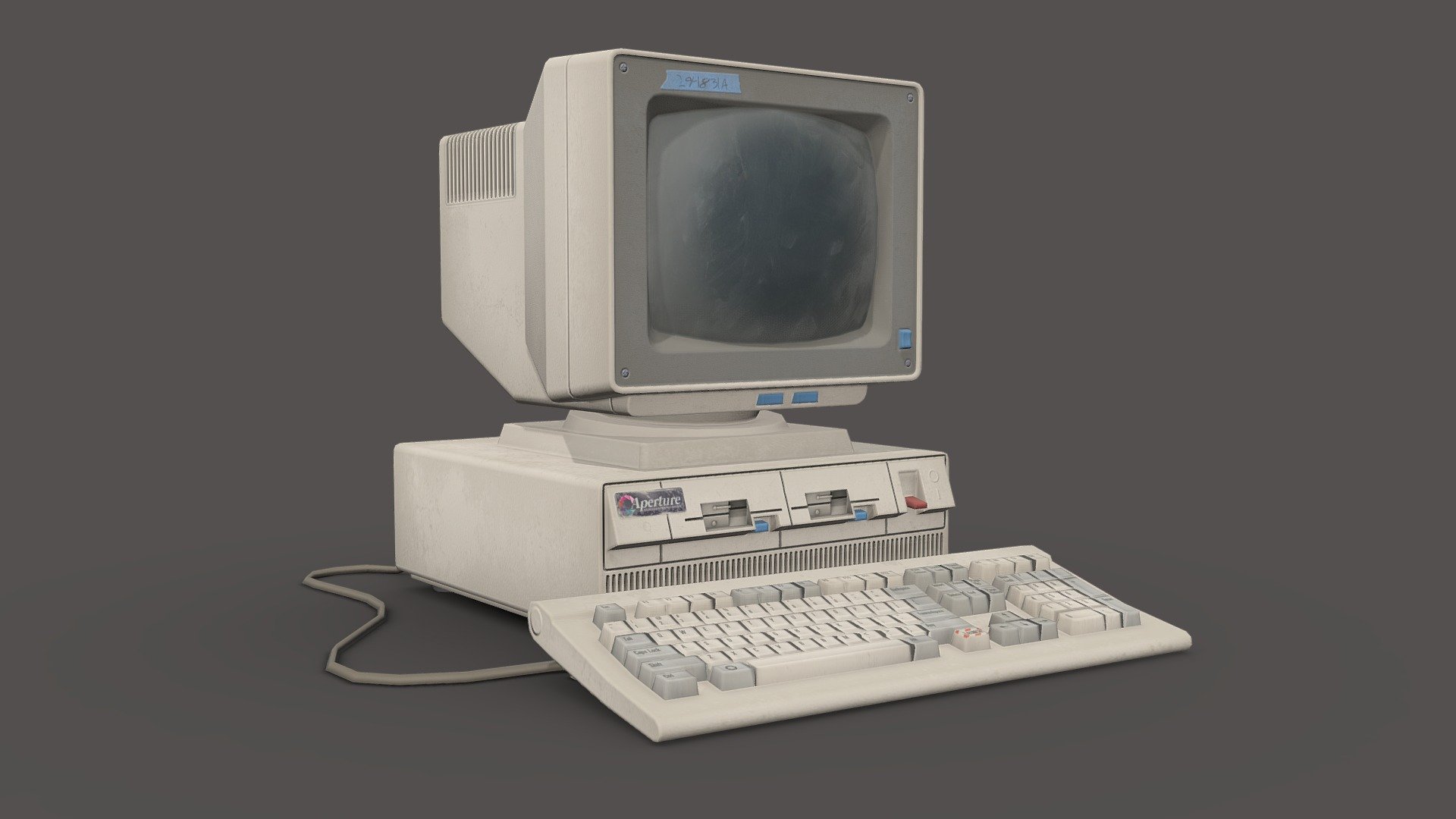 Mid 80s PC 3d model