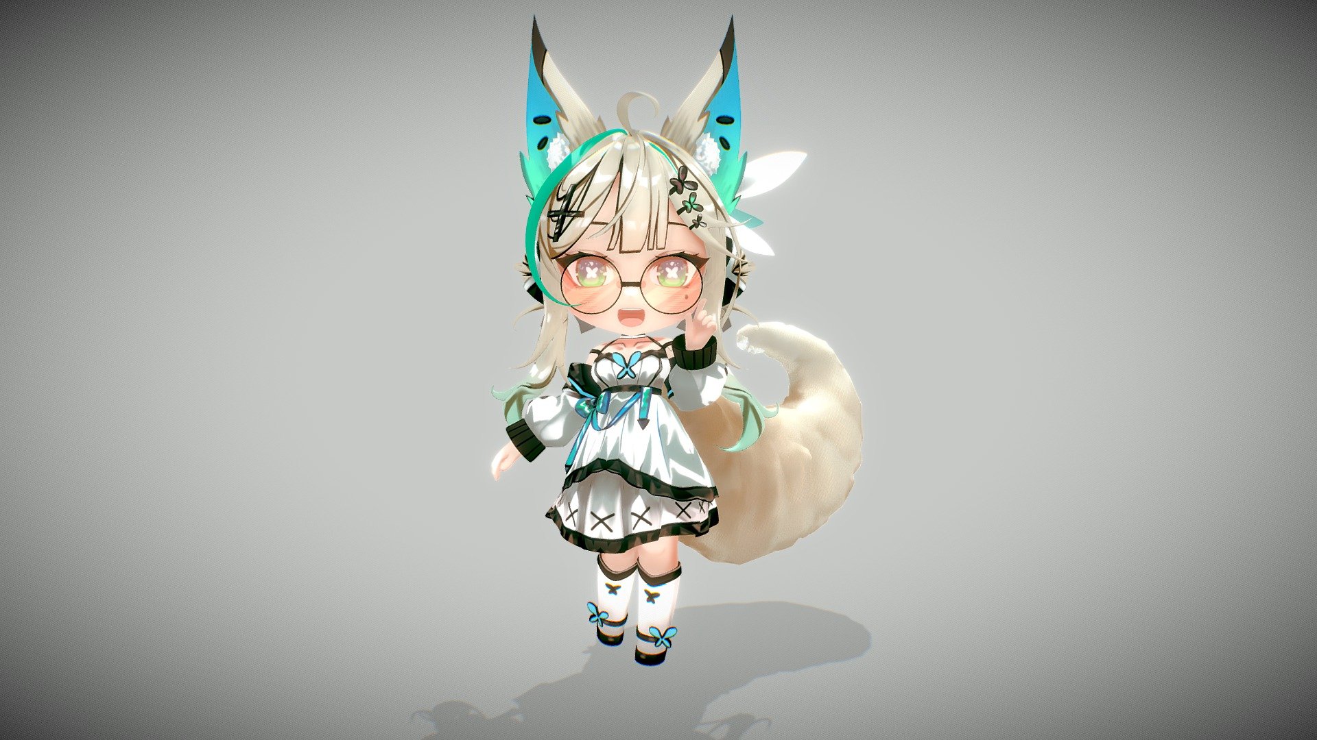 Sera-Chan [Chibi] Original Character 3d model