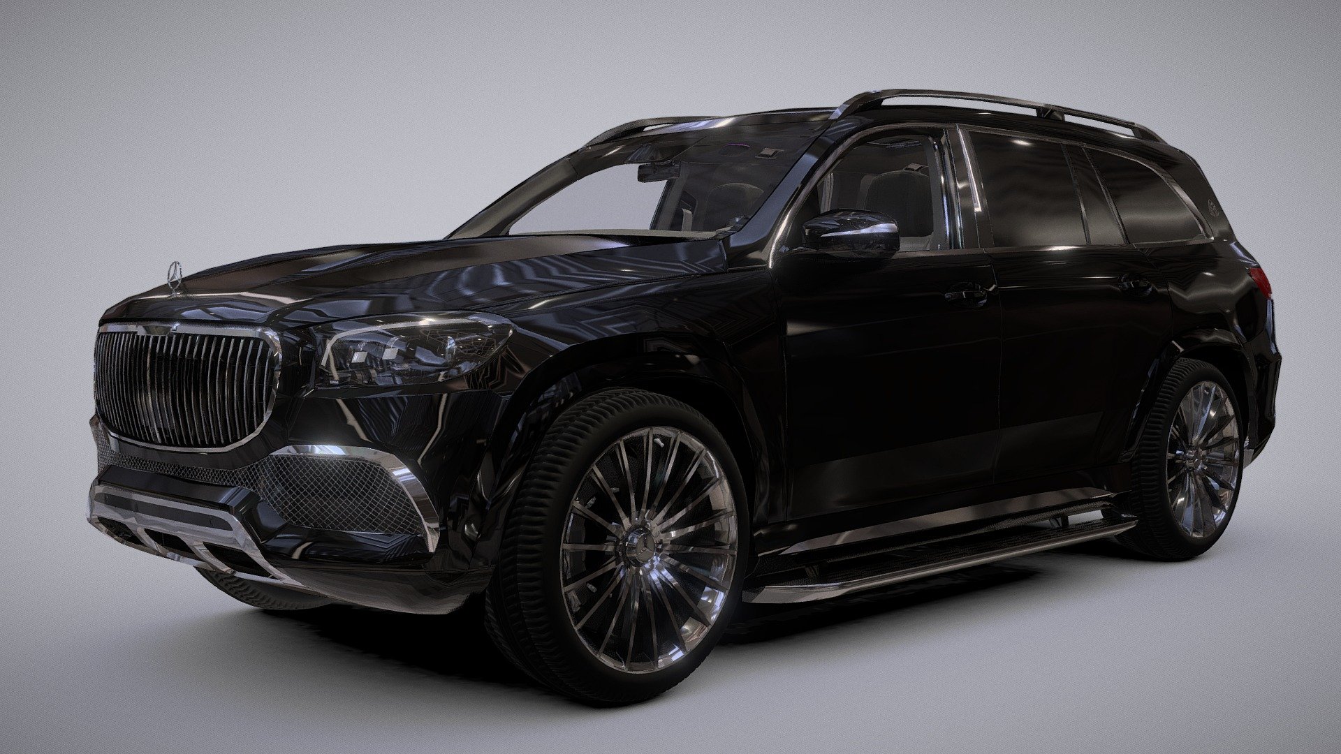 Mersedes- Benz Maybach GLS 600 3d model