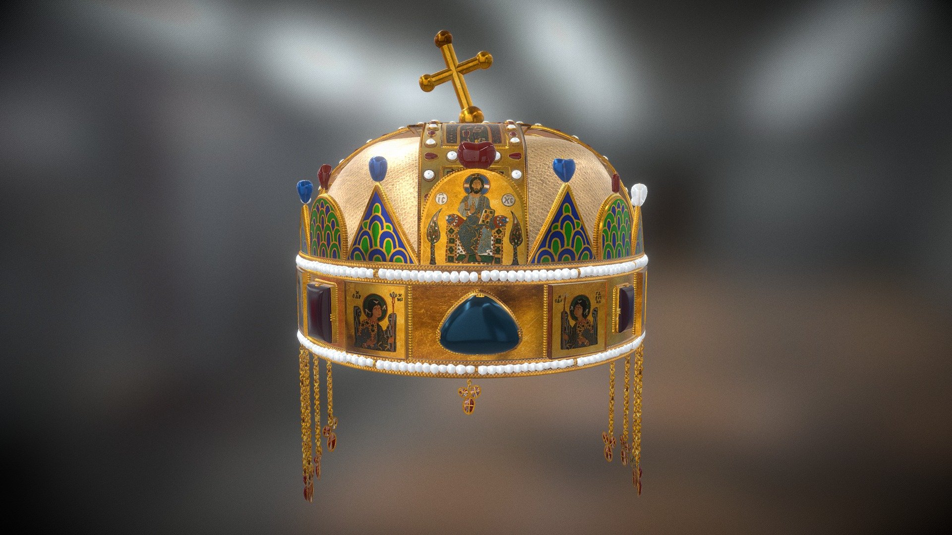 Szent Korona 3d model