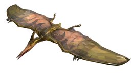 Dinosaur Pteranodon LowPoly Art