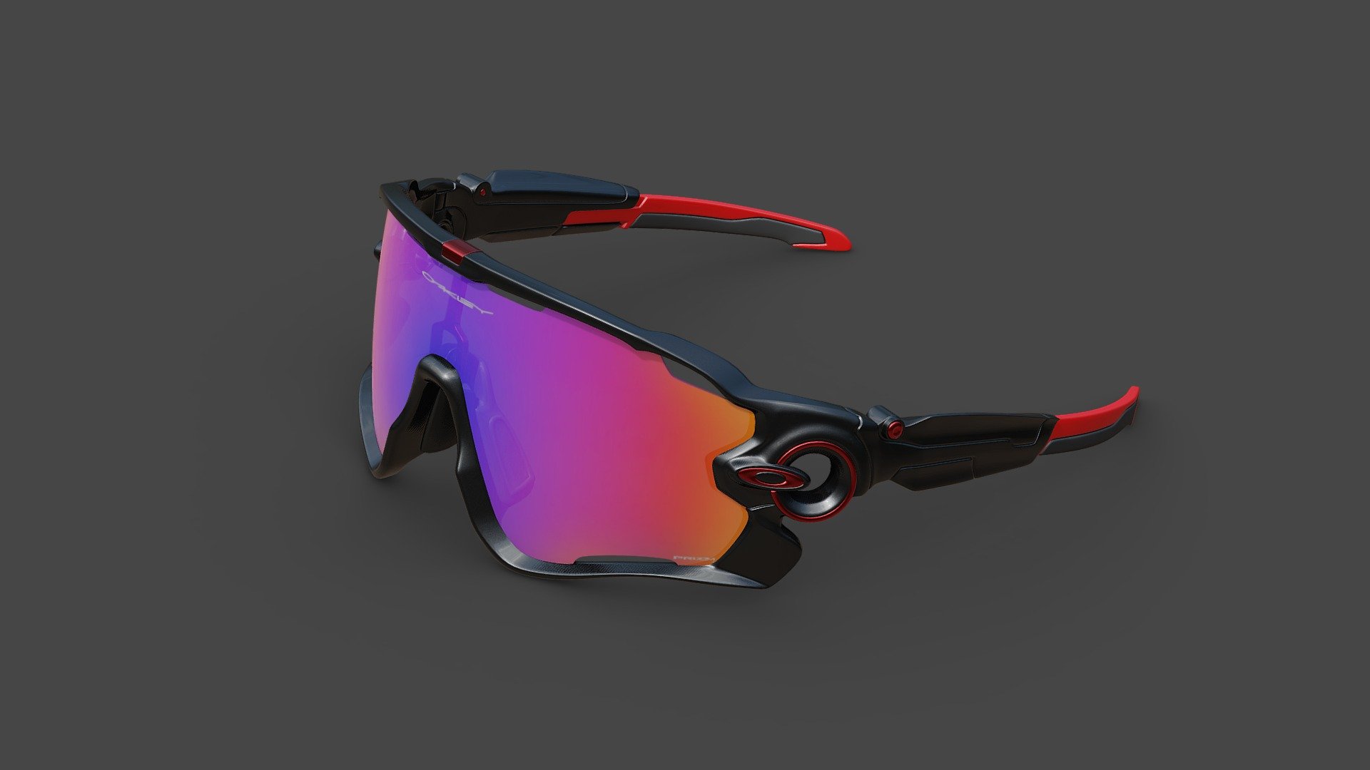 Oakley Jawbreaker Sunglasses 3d model