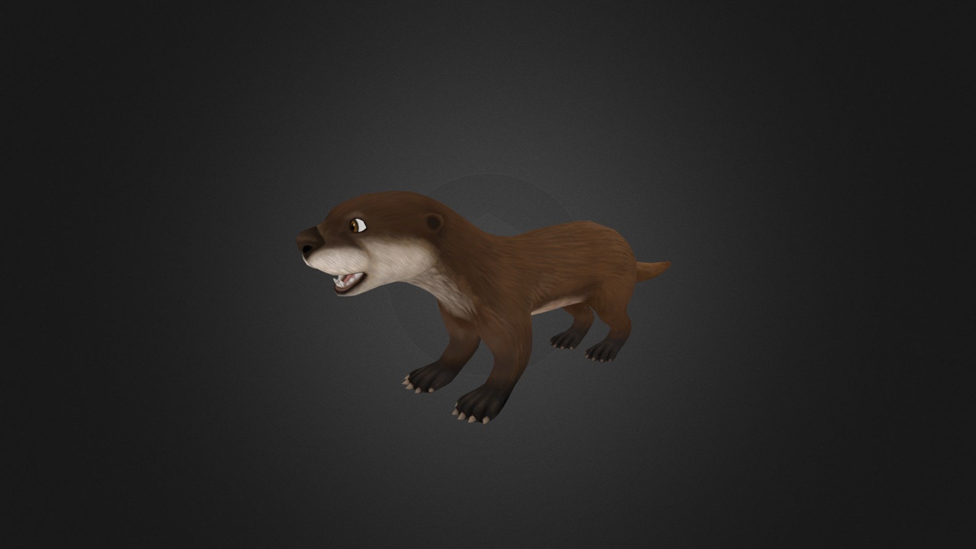 Otter 3d model