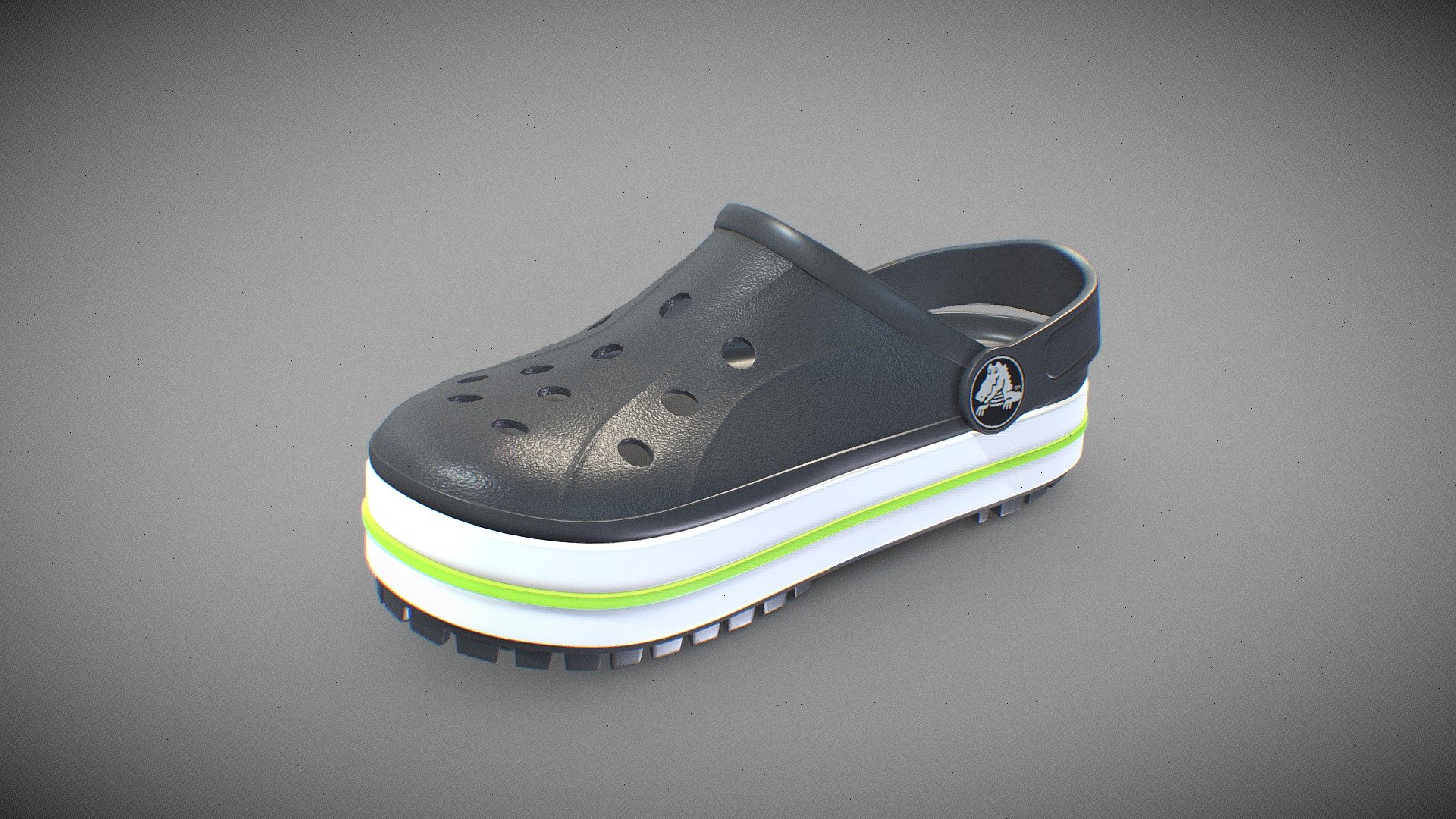 crocs 3d model