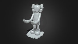 KAWS 3d model for 3d printing