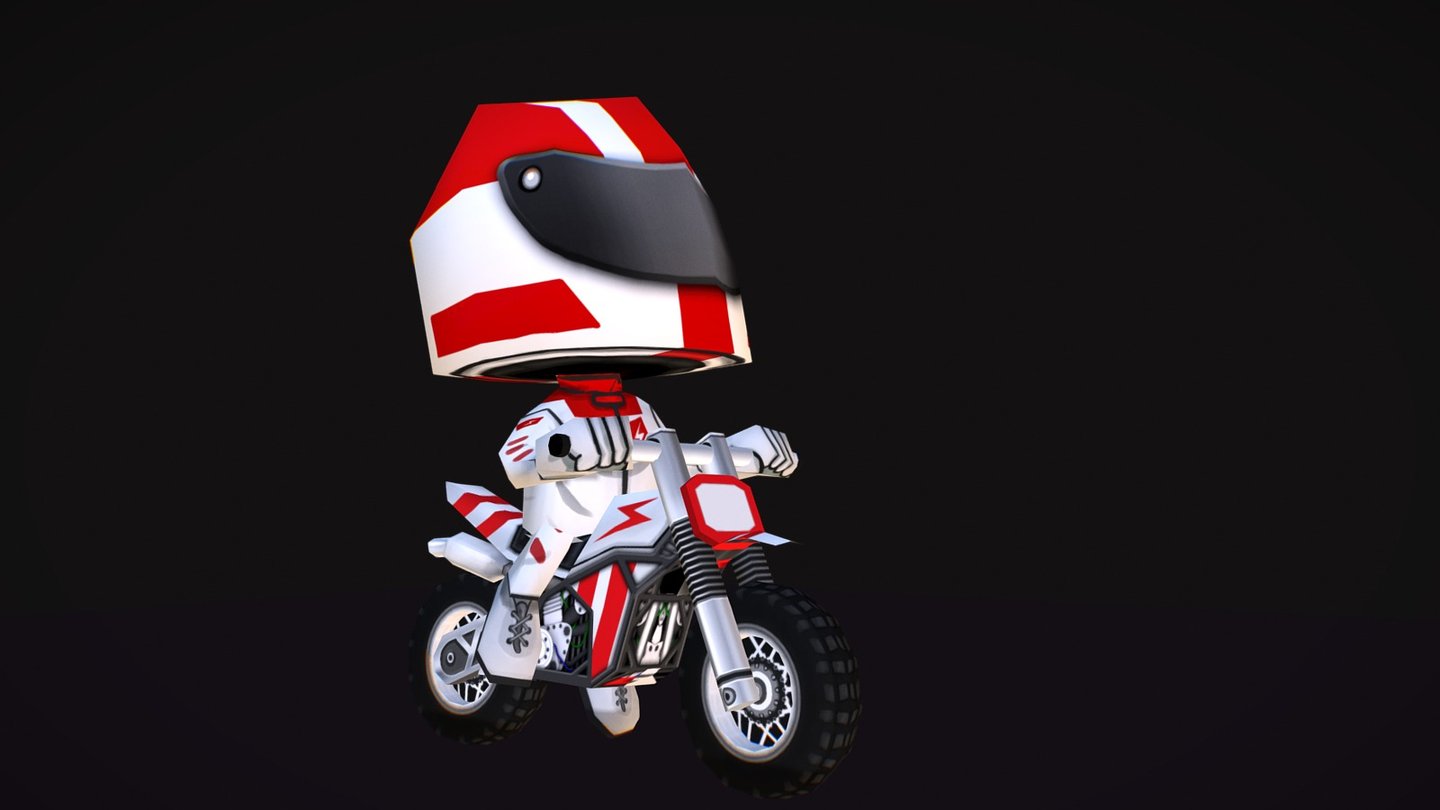 Chibi moto 3d model