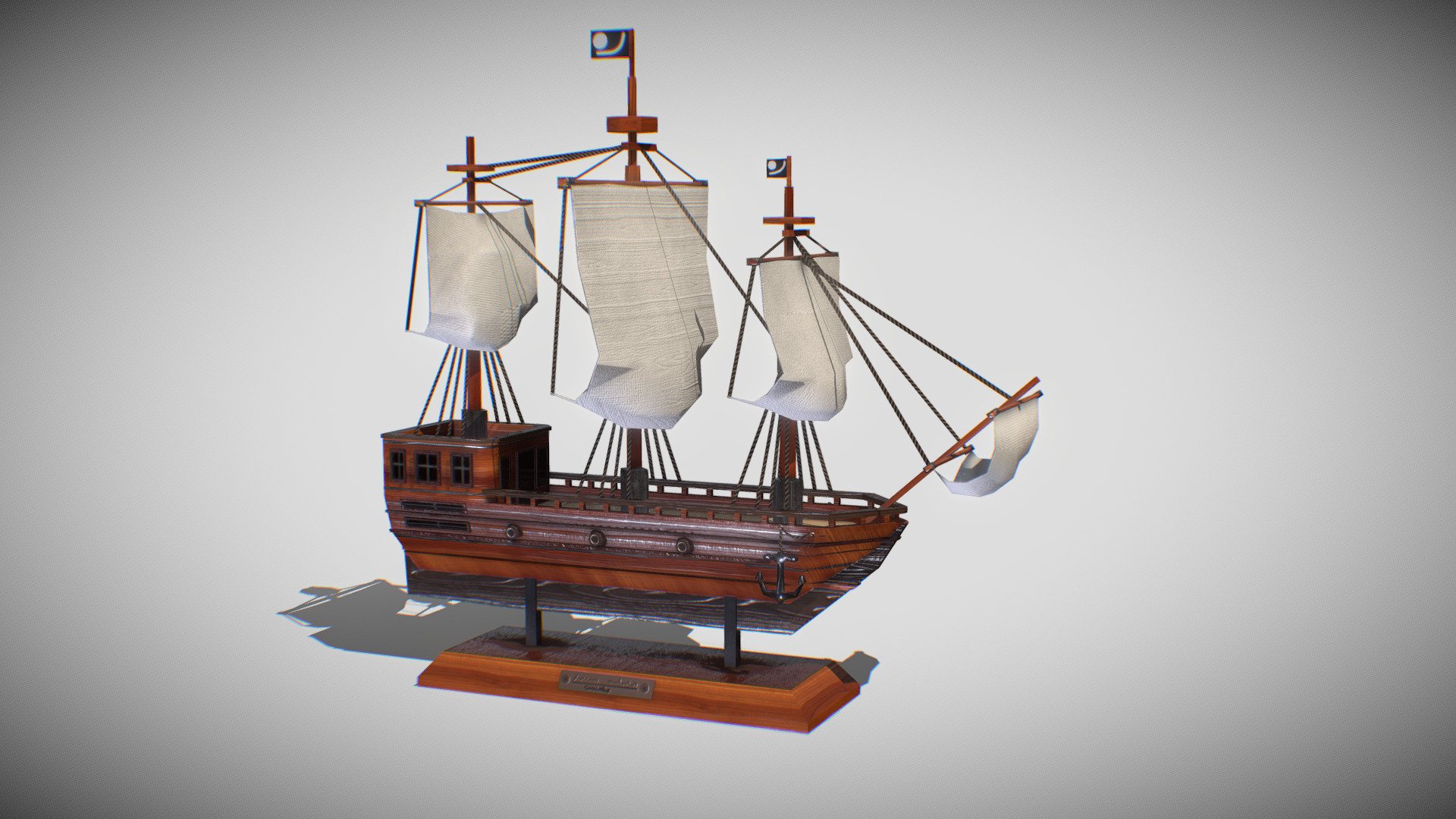 Model Ship 3d model