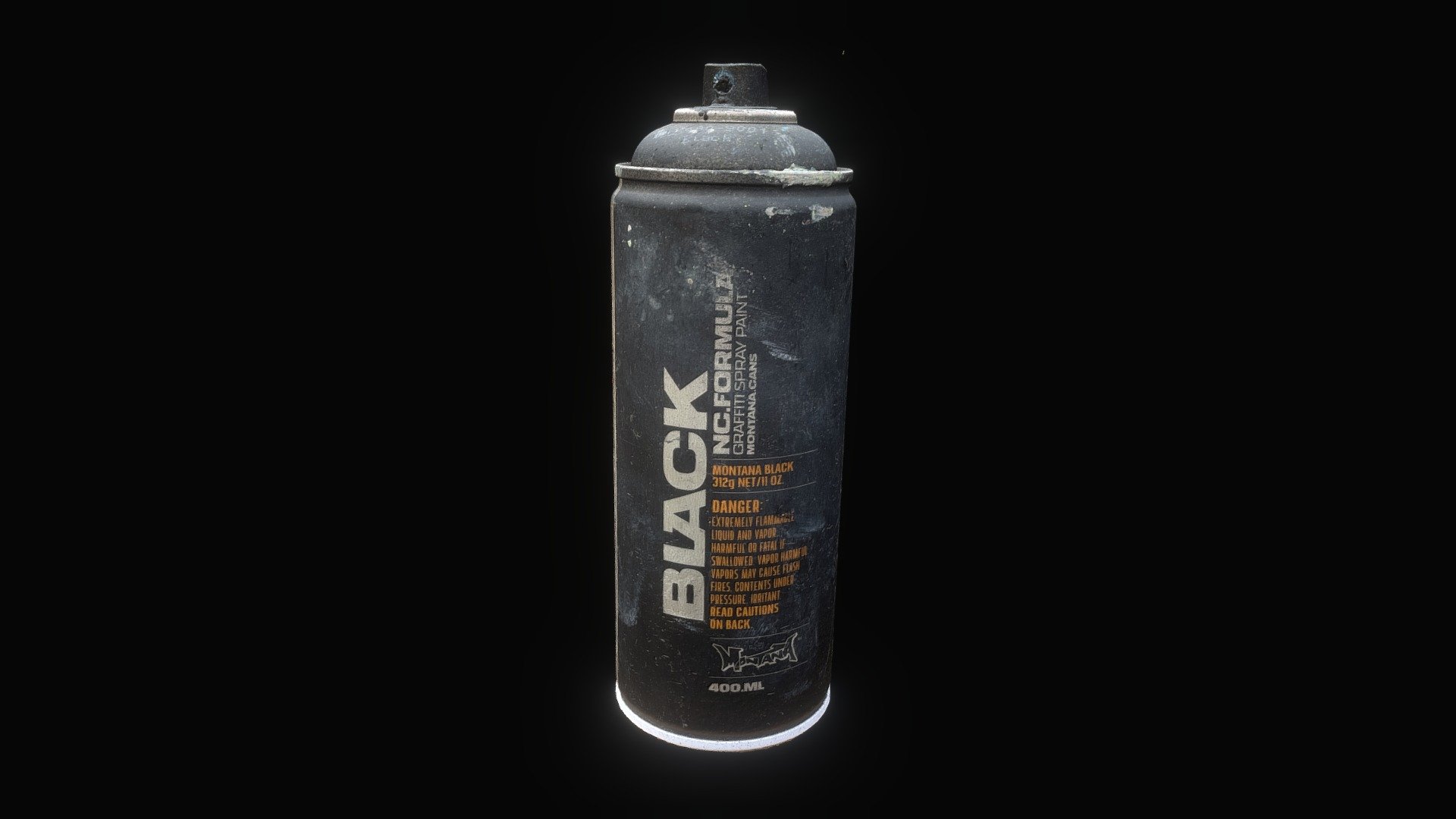 Spray Can 3d model