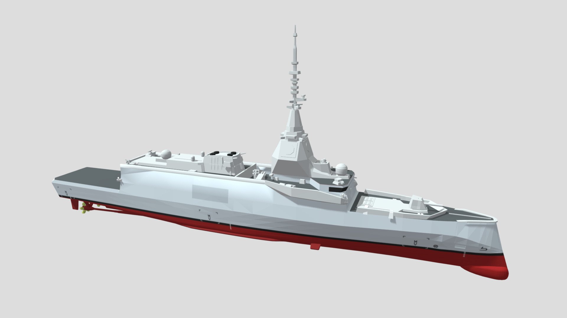 FDI Amiral Ronarch 3d model