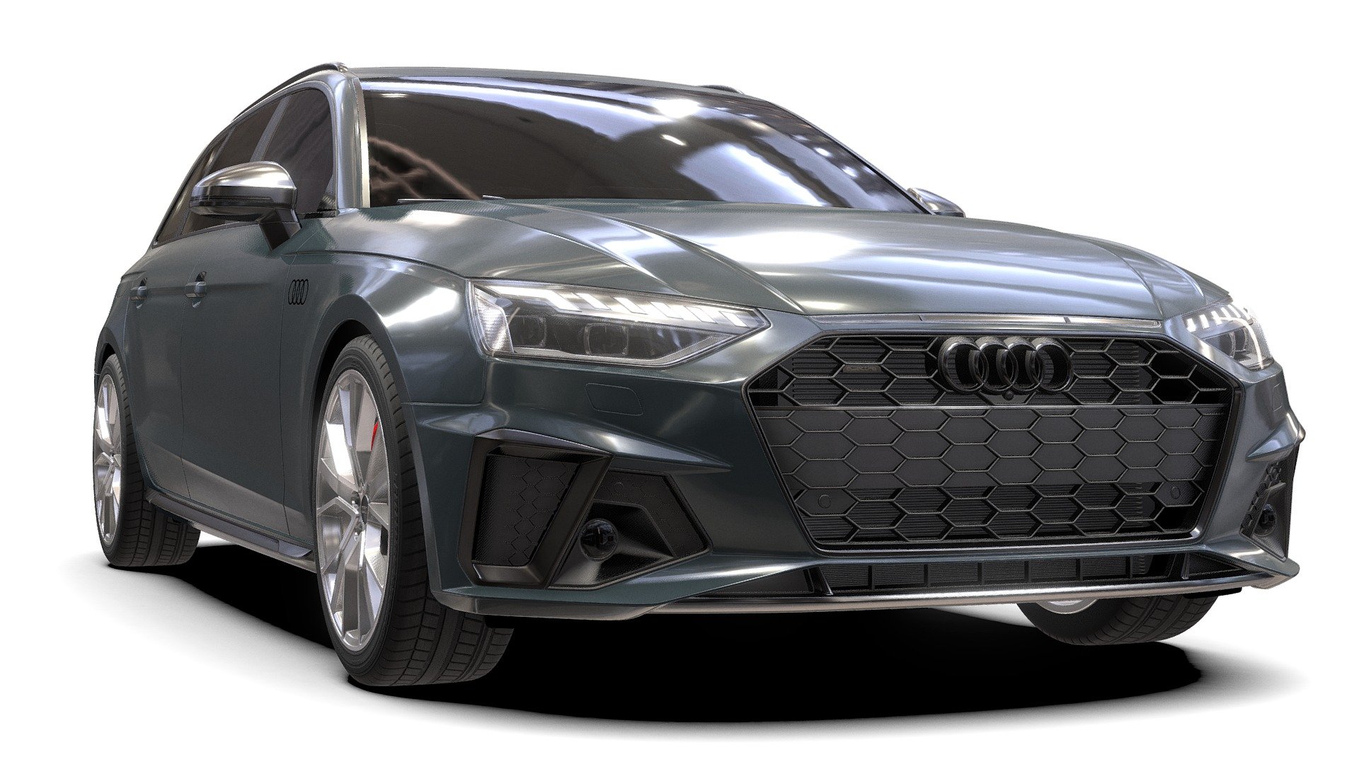 Audi A4 Avant Sline 2020 3d model