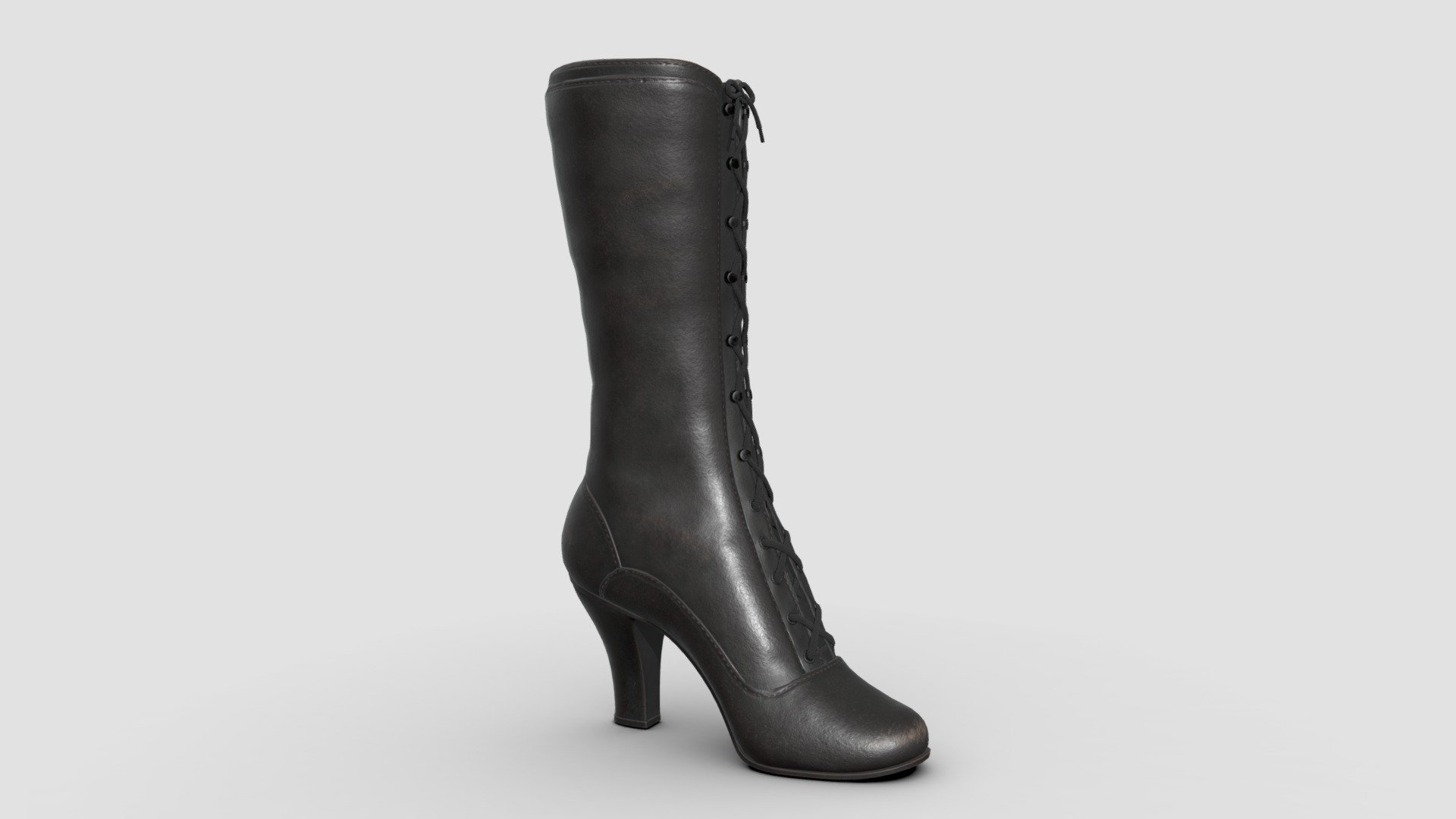 Vintage Boots 3d model