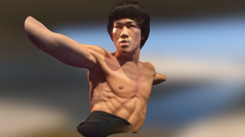 Bruce Lee 3d model