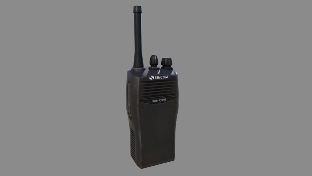 Radio 3d model