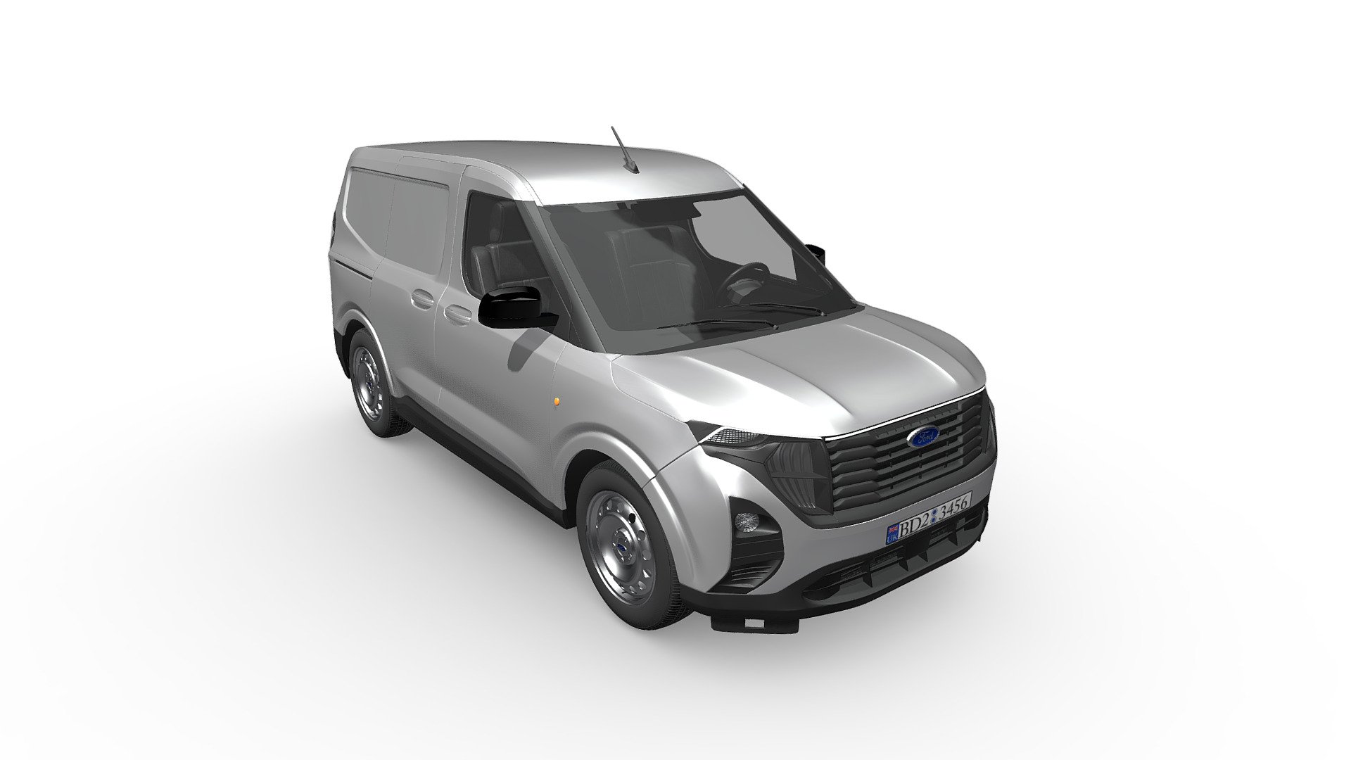 All-New Ford Transit Courier Limited 3d model